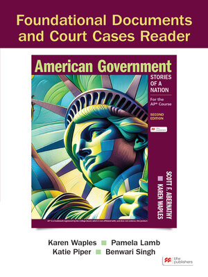 cover image of Document Reader for American Government: Stories of a Nation (High School)